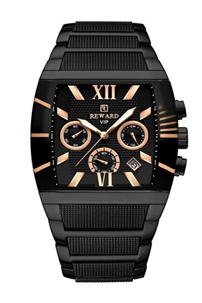 Reward Rd81040M Men's Wristwatch with Metal Band
