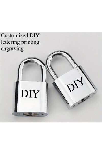 Hırdavat Stainless Steel Padlock,House Lock 2 Li Lock 4*7mm