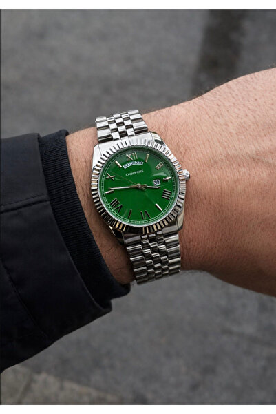 Choppers Çelik kordon takvimli erkek kol saati