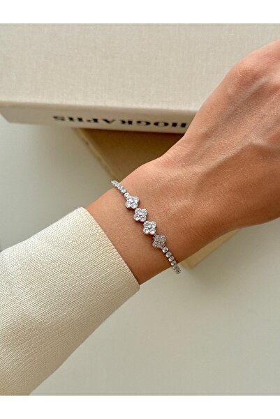 YOUES JEWELRY Steel Minimal Waterway Women's Bracelet