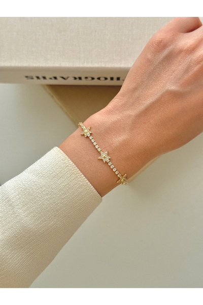 YOUES JEWELRY سوار نسائي من الفولاذ بتصميم بسيط على شكل مسار مائي