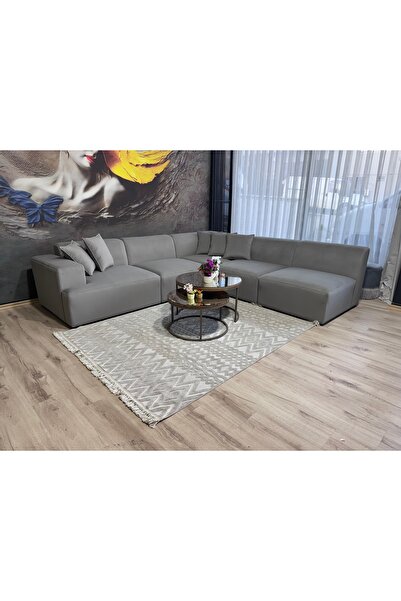 Erduran Mobilya Monza 5 modül leke tutmaz kumaş, ürün özelliklerini okuyun lü...
