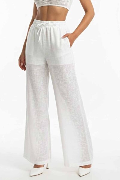 vynor atelier Pantaloni de in talie înaltă pentru femei - țesătură Aerobin Pa...