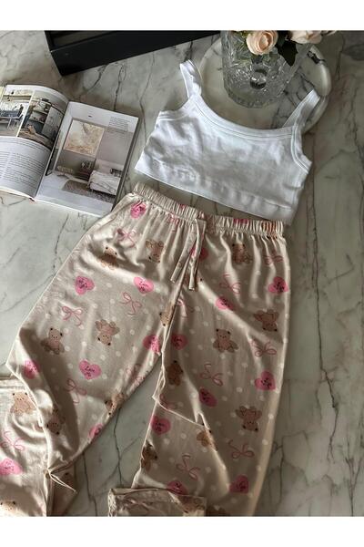 Chamakh Love Me Kalpli Pijama Altı