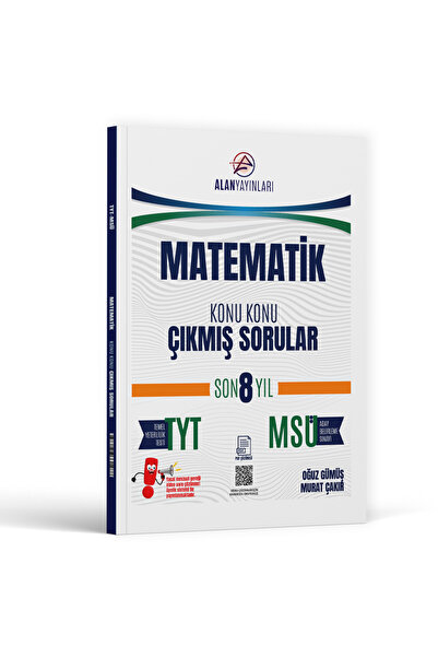 Alan Yayınları TYT MSÜ Matematik Konu Konu Çıkmış Sorular Son 8 Yıl 2026