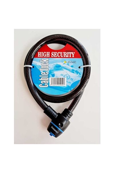 Genel Markalar Zhongli Halat Kilit 15 MM KALINLIK x 100 CM UZUNLUK - MOTOSİKL...