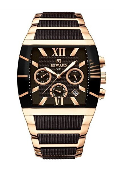 Reward Rd81040M Men's Wristwatch with Metal Band