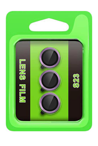 NewFace Drnds Samsung Galaxy S23 Raze Metal Camera Lens (155255) - Purple