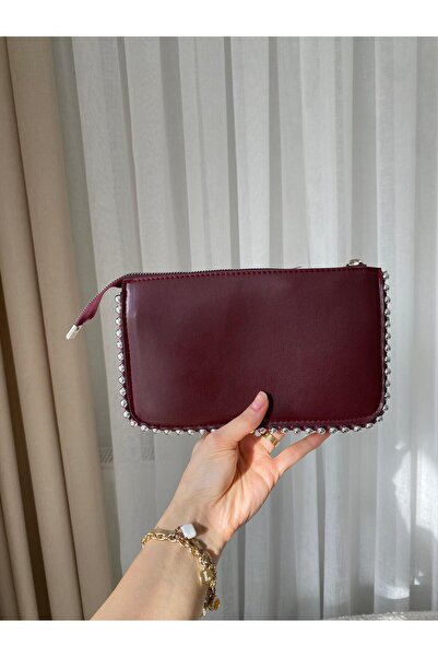 ÇANTA حقيبة كات بوردو بتفاصيل مزخرفة