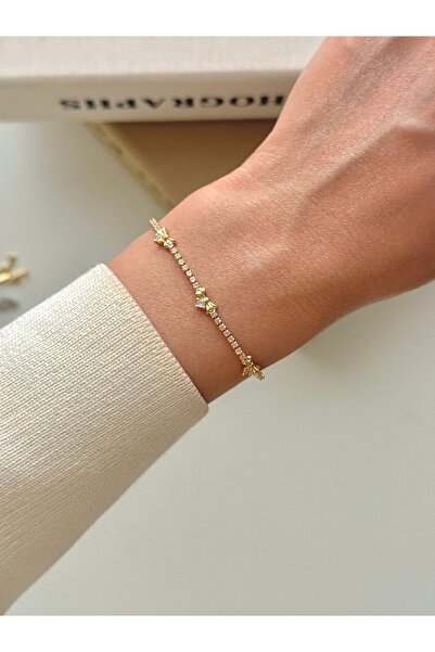 YOUES JEWELRY سوار نسائي من الفولاذ بتصميم بسيط على شكل مسار مائي