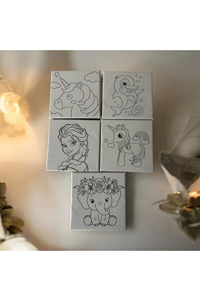 mika house KARNE HEDİYESİ TUVAL BOYAMA SETİ