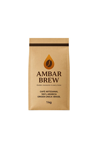 AmbarBrew AmbarBrew Specialty Coffee Beans, 100% Arabica, Brazil Premium Orig...
