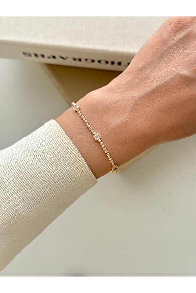 YOUES JEWELRY سوار نسائي من الفولاذ بتصميم بسيط على شكل مسار مائي