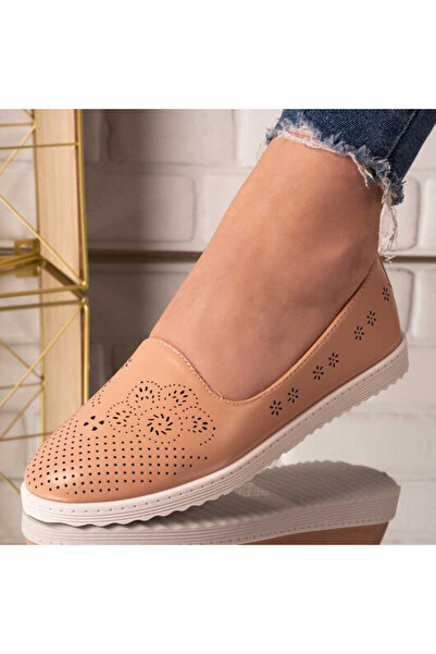 Sofia Store Balerini din piele ecologica perforati Ivana