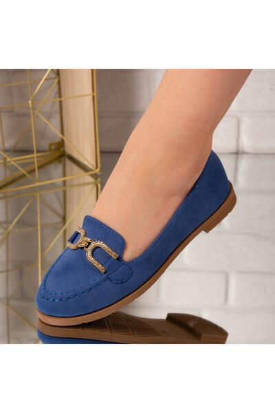 Sofia Store Elvira eco-suede ballet flats
