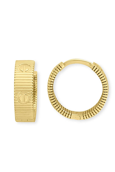 Asteria Jewelry أقراط ذهبية من نوع Crt