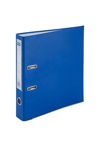 KRAF Office Folder, Narrow, A4 Size, 2-Ring, Blue