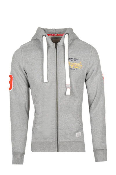 Jack & Jones Men's Sweatshirt 12141244-Light-Grey