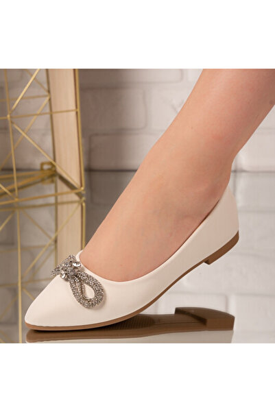 Sofia Store Suzana ecological leather ballerinas with decorative bow