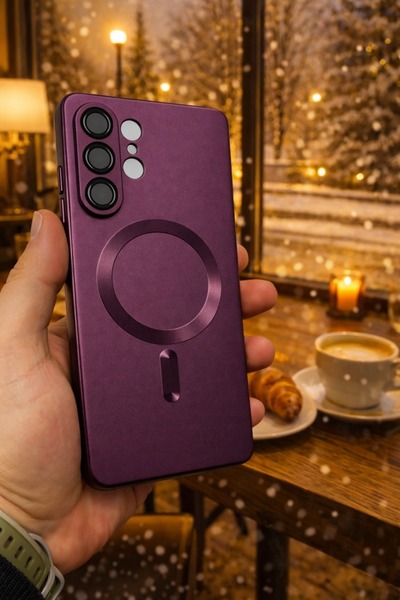 Alstrap Samsung Galaxy S21 Ultra Uyumlu Magsafe Manyetik İnce Telefon Kılıfı ...