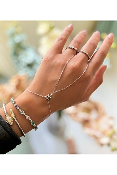 Ceso Accesories قلادة نسائية فضية اللون بسلسلة رفيعة على شكل عين الحسد شاهميران