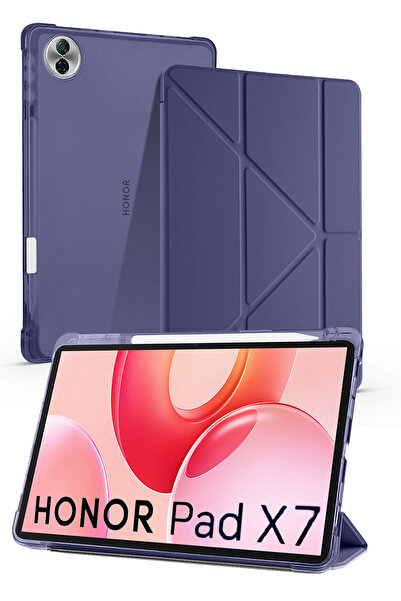 Huawei Honor Pad X7 8.7 Inch Compatible Smart Cover Tablet Case with Pen Compartment