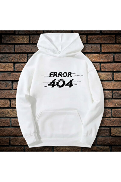 CXO Craft Unisex Sweatshirt with Printed, Error 404, Cotton
