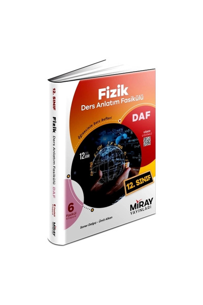 Miray Yayınları 12. Sınıf Fizik Daf Ders Anlatım Fasikülleri 2025-2026 Maarif