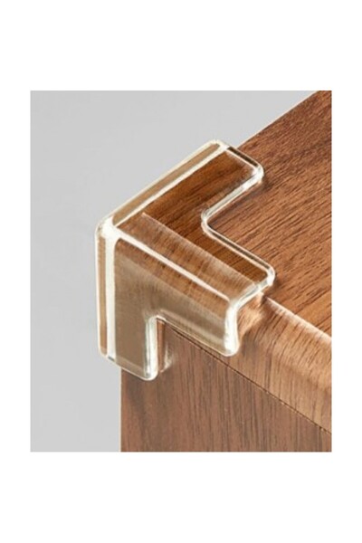 Brentino 8 قطع من واقي زوايا الطاولة من السيليكون الشفاف اللاصق الممتص للصدما...