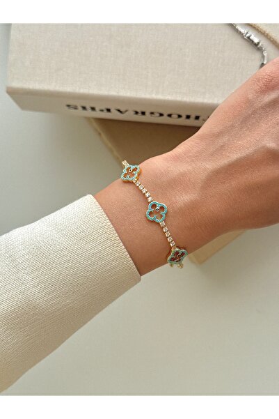 YOUES JEWELRY سوار نسائي من الفولاذ بتصميم بسيط على شكل مسار مائي