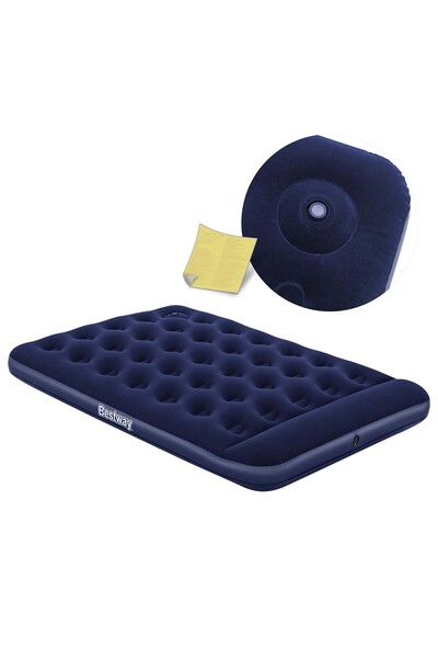 Other Materac dmuchany 191x137x28 cm z wbudowaną pompką nożną Bestway 67225
