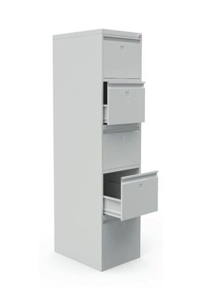 Bahar Çelik Beş Çekmeceli Kartoteks Dolabı