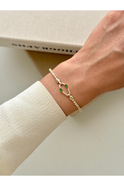 YOUES JEWELRY سوار نسائي من الفولاذ بتصميم بسيط على شكل مسار مائي