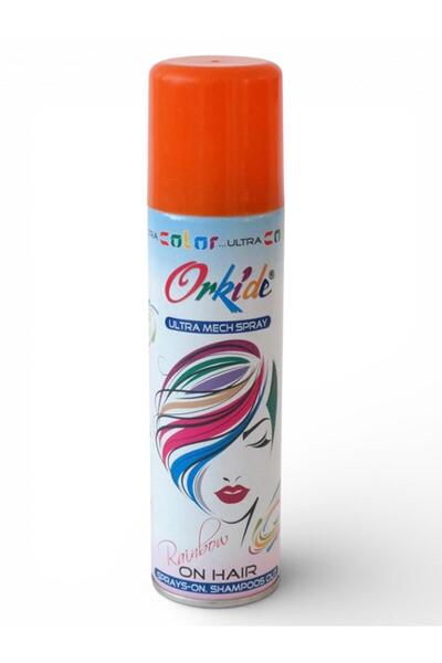 OEM Product Hair Coloring Spray Orkide Ultra Mech Spray 150ml Orange