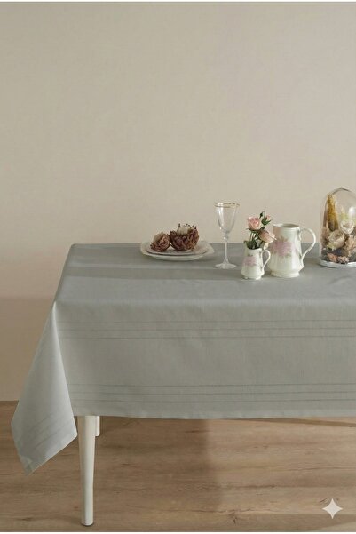 Miabella Home مفرش طاولة مقاوم للبقع بدون خياطة، مفرش طاولة طعام، مفرش طاولة ...