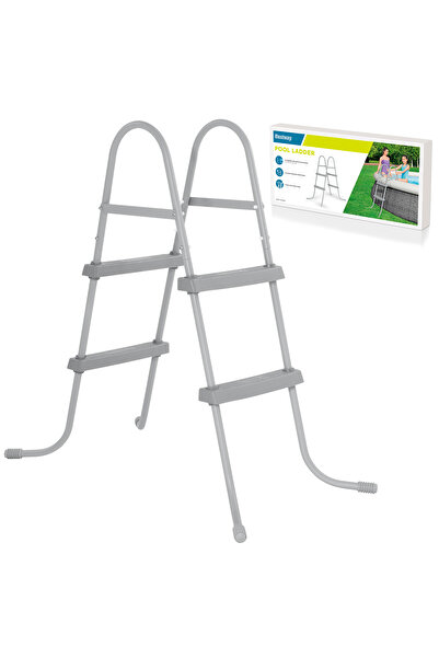 Other Drabinka metalowa do basenów 84 cm Bestway 58430