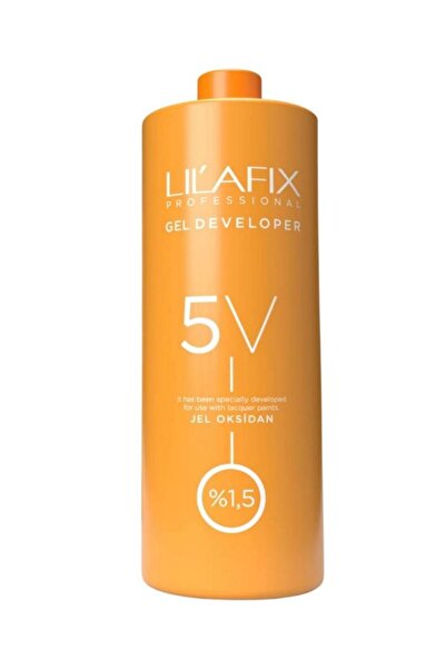 Lilafix Professional Cila ve Tonlama İçin Jel Oksidan 5 Volüm (%1,5) 950 Ml