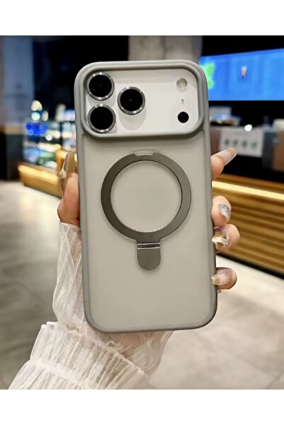 KILIF HOUSE Aura Ring Magsafe Supported Case with iPhone 17 Pro Compatible Le...