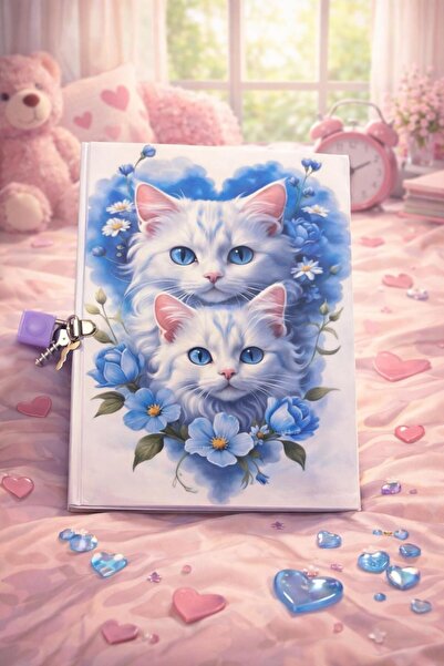 NRCN KİLİTLİ HATIRA DEFTERİ GÜNLÜK ANI DEFTERİ 80 YAPRAK KONSEPT DEFTER