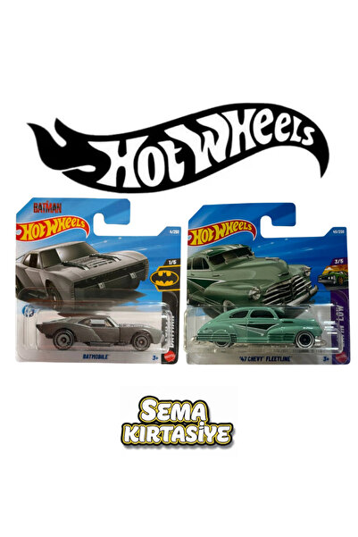 HOT WHEELS Batmobile - 47 Chevy Fleetlıne 2026 Series 2 Li Set
