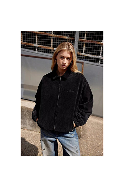 Mokşa Unisex velvet bdg bomber jacket