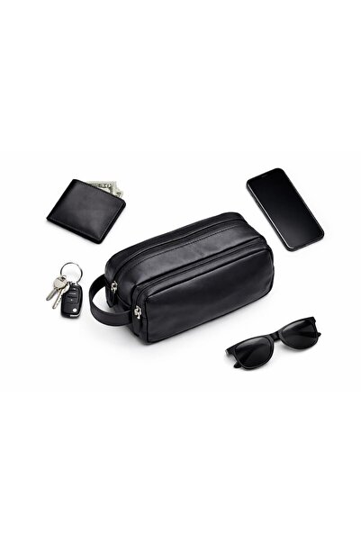 Blue Burry Premium Men’s Toiletry Bag with Handle | High-Quality Travel Handb...