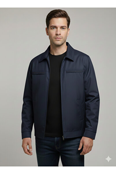 HeviStor Men's Coat Transitional a Quality Fabric Waterproof