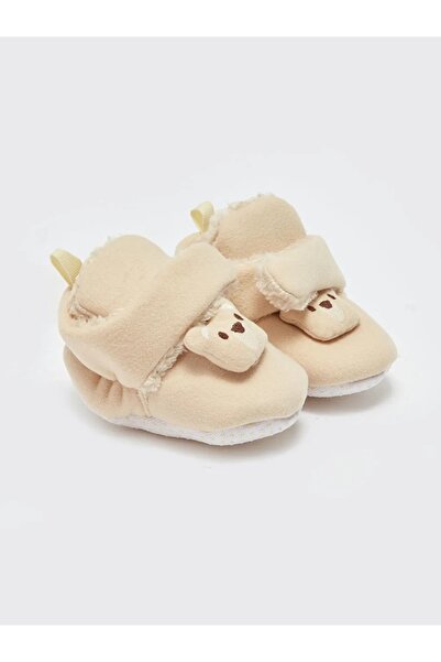 LC Waikiki LCW STEPS Nakışlı Erkek Bebek İlk Adım Ev Ayakkabısı