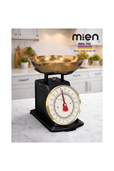 MİEN Mekanik Mutfak Terazisi 2 Kg – Analog Klasik Terazi
