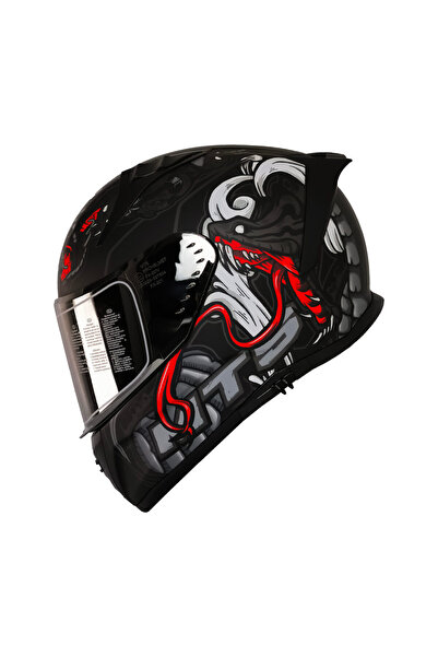 MTS Pro Helmets M-801 Snake Full Face Motosiklet Kaskı