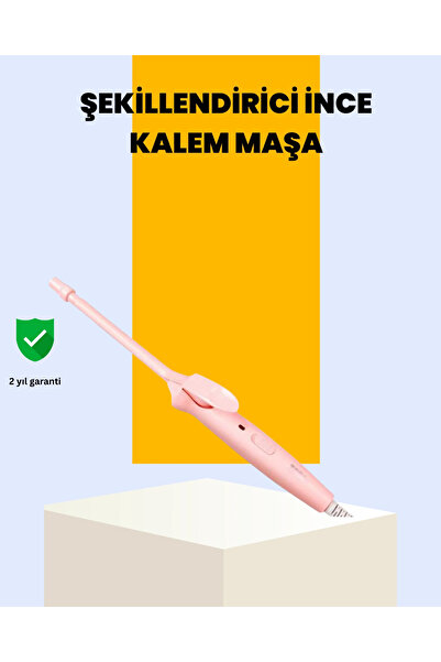 shopwave مكواة تجعيد الشعر خفيفة الوزن ومحمولة بتصميم رفيع 9 مم