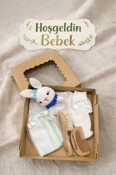 Ayana Cosmetic yenidoğan bebek hediye seti 7 parça