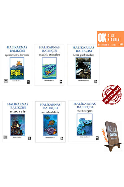 Bilgi Yayınevi Halikarnas Balıkçısı / 6 Kitap set - Aganta Burina Burinata - ...