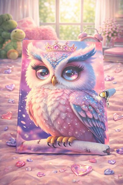 NRCN KİLİTLİ HATIRA DEFTERİ GÜNLÜK ANI DEFTERİ 80 YAPRAK KONSEPT DEFTER